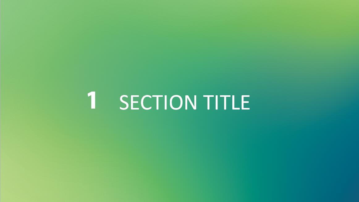 绿色小清新时尚商务汇报PPT模板