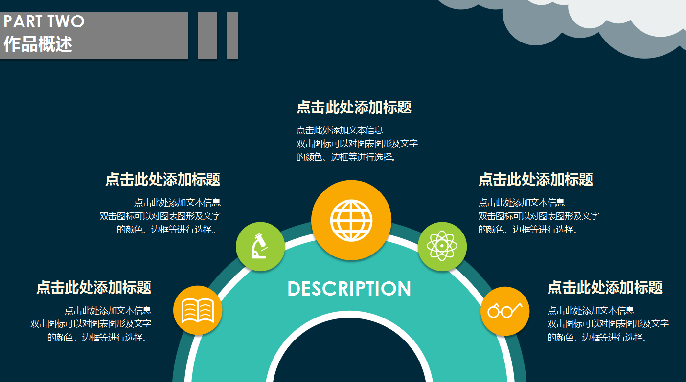 深色时尚现代毕业设计答辩ppt模板