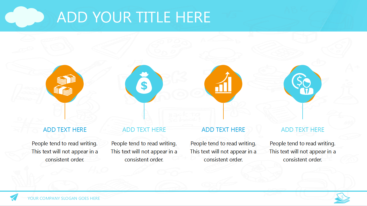 卡通精美可爱简约心理健康ppt模板