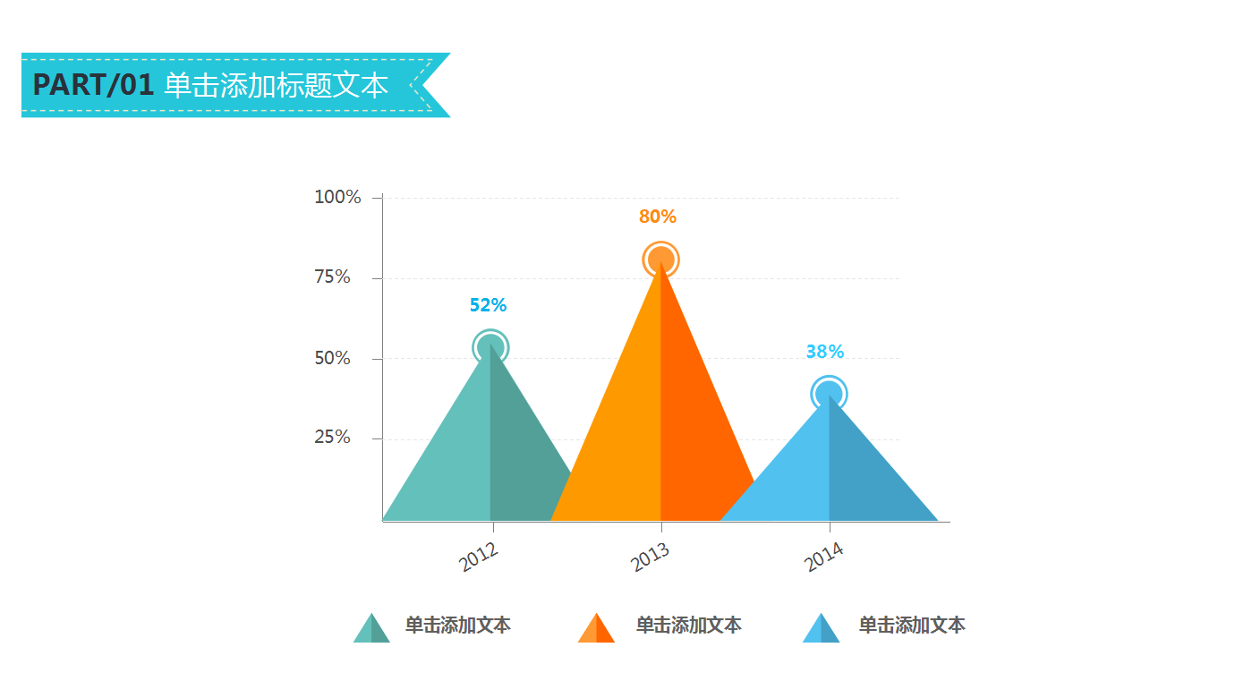 简洁时尚扁平化大学生心理健康ppt模板