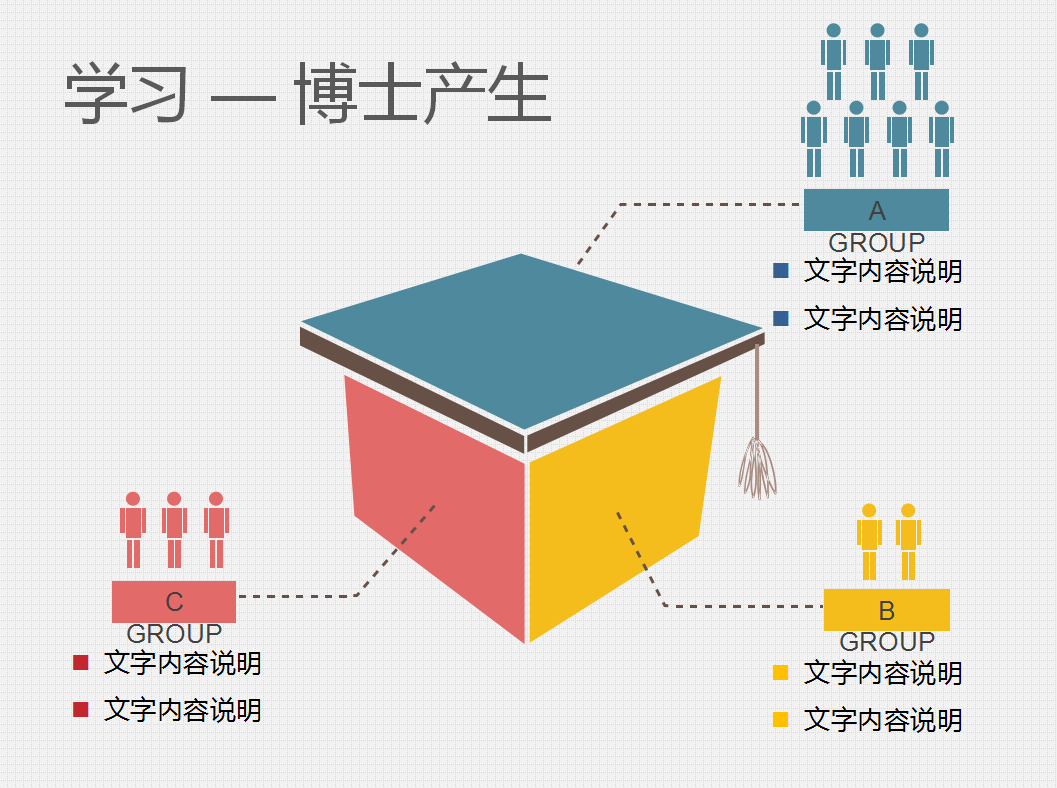 彩色简洁精美大气大学生心理教育ppt模板
