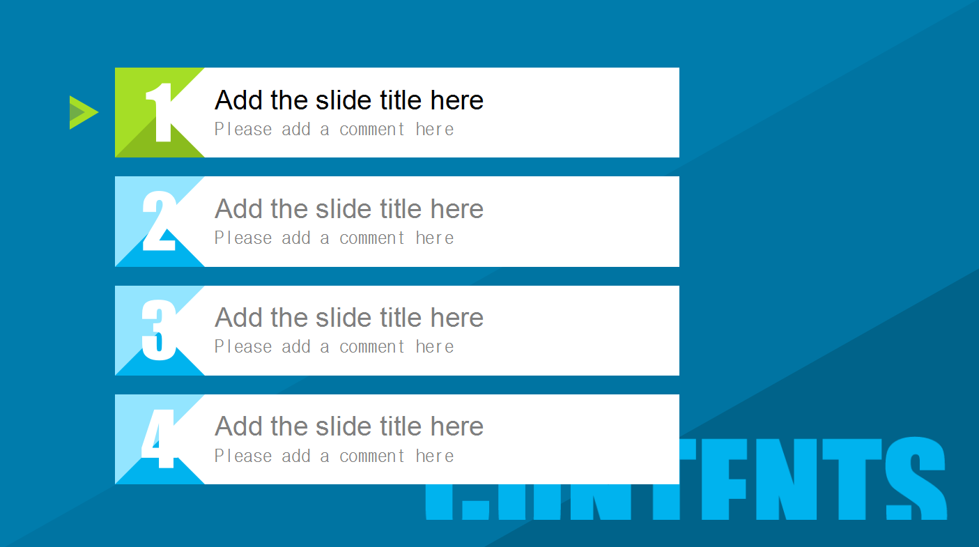 蓝色经典简约教育培训ppt模板