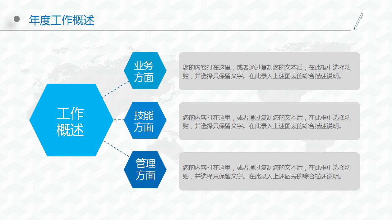 唯美简约移动公司工作总结计划ppt模板