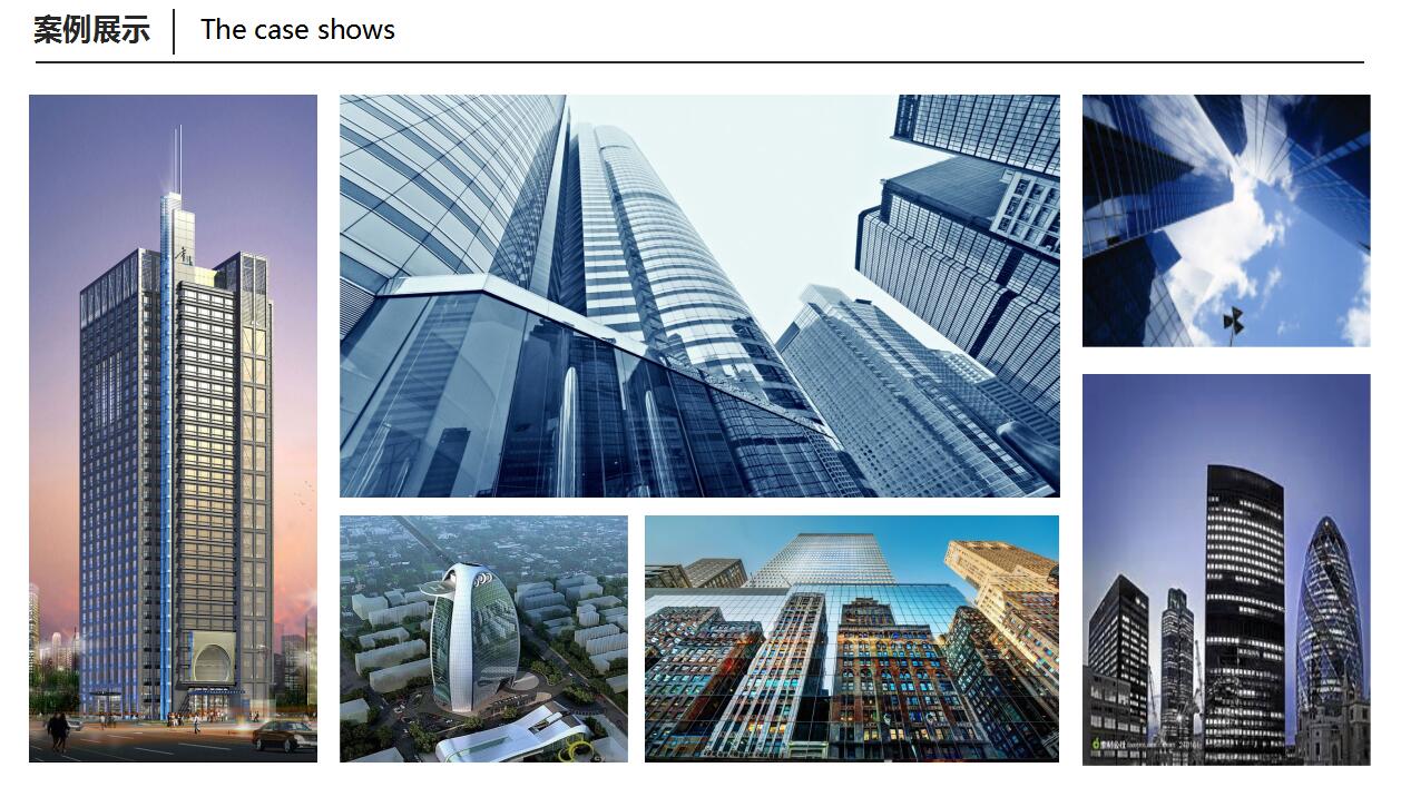 黑白简洁商务企业宣传产品介绍ppt模板