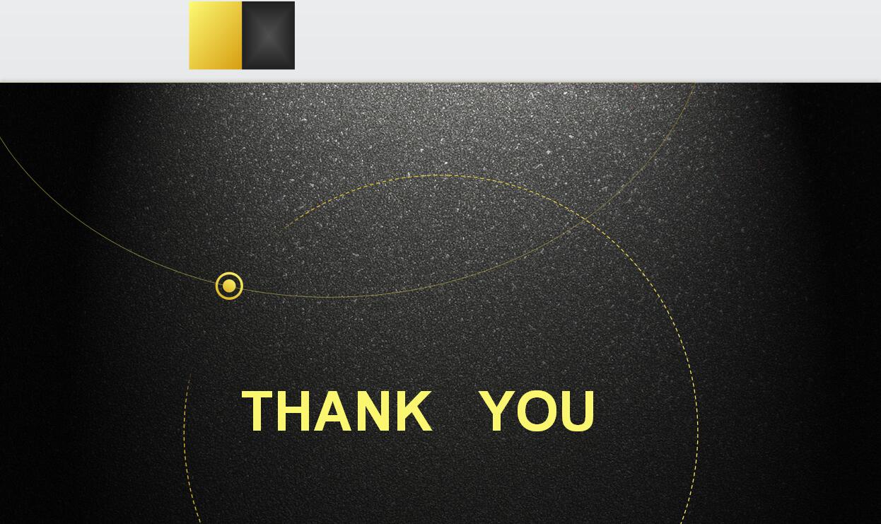 高端黑色年终工作总结商务PPT模板