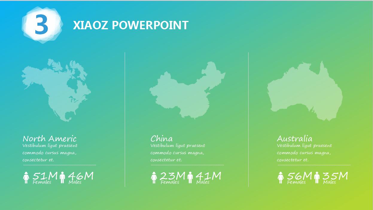 清新简约商务风格工作汇报PPT模板