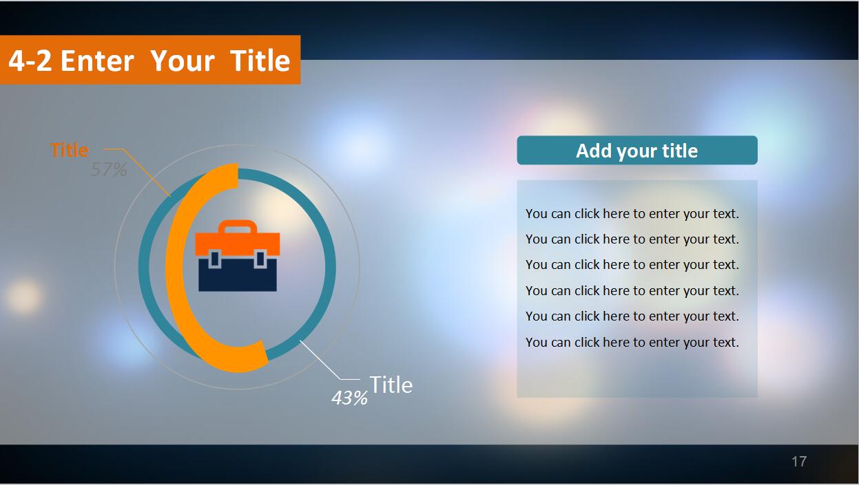 时尚简约ios风格工作总结汇报PPT模板