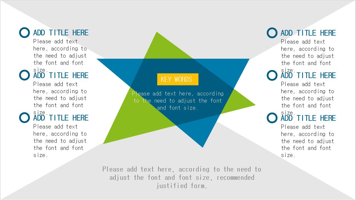 现代简约ios风格商务PPT通用模板