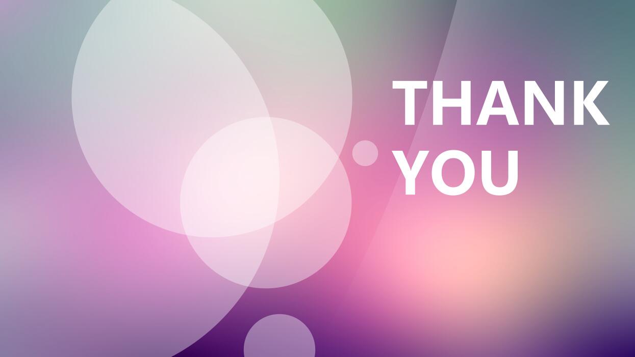 经典紫色气泡ios风格商务PPT通用模板