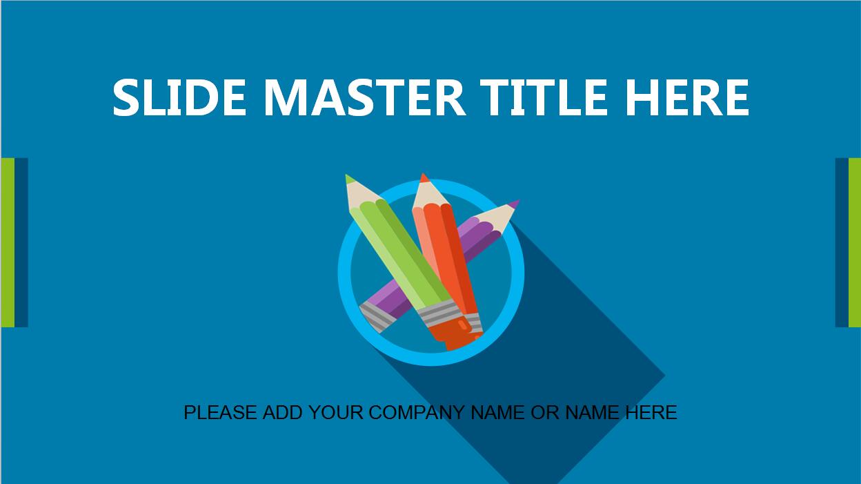 现代简约ios风格商务PPT通用模板