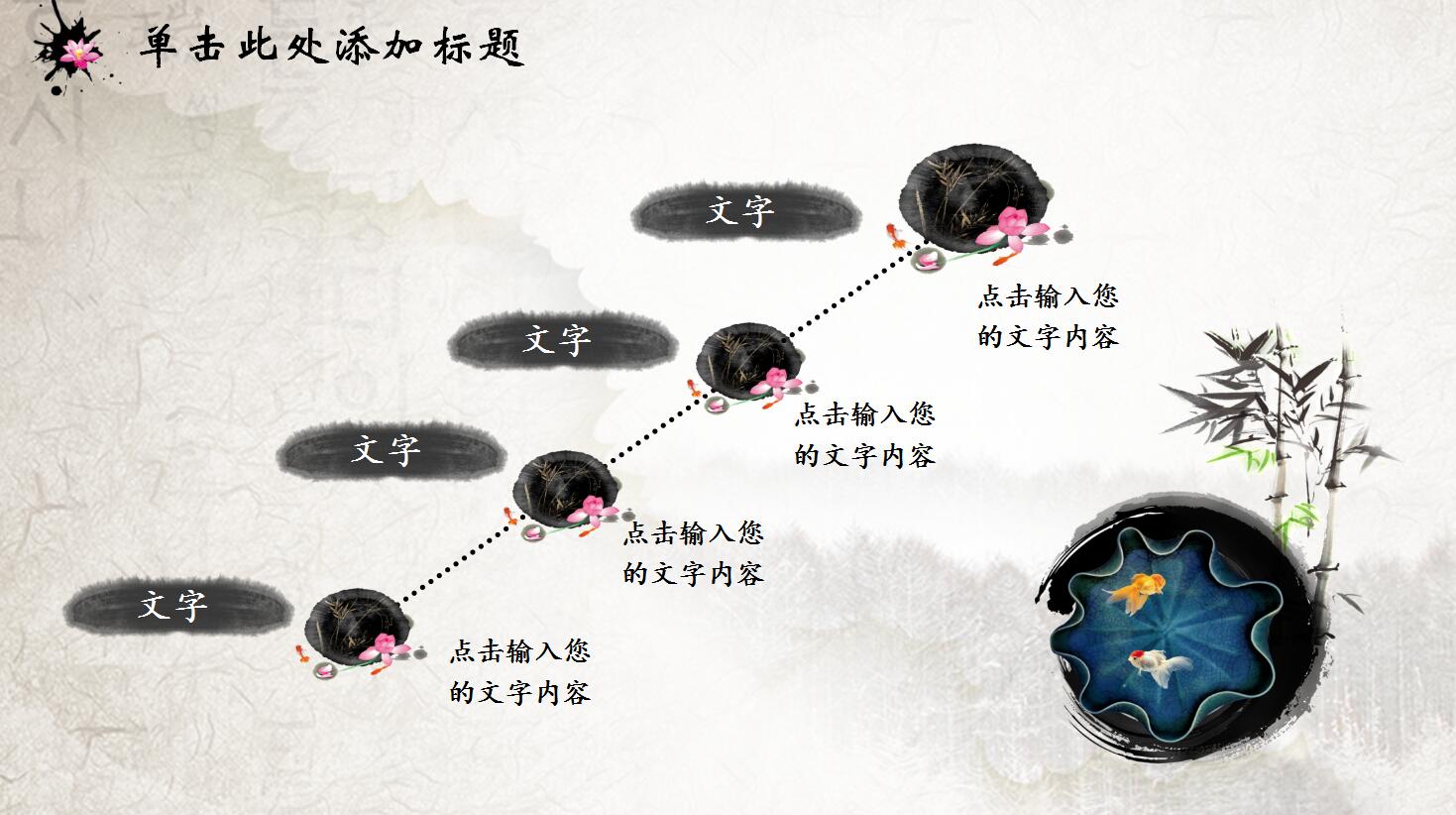 中国风传统中医养生保健中草药介绍ppt模板