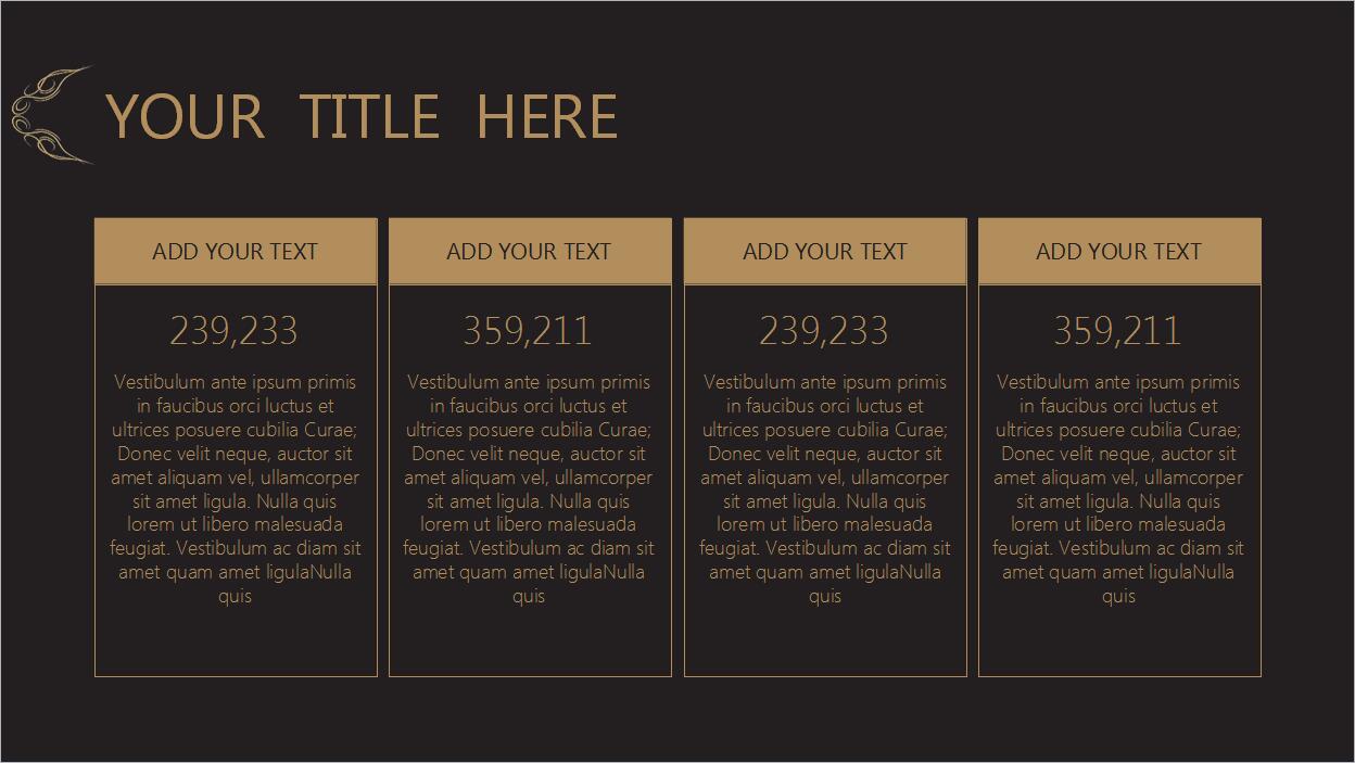 高端简约现代商务工作总结汇报PPT模板