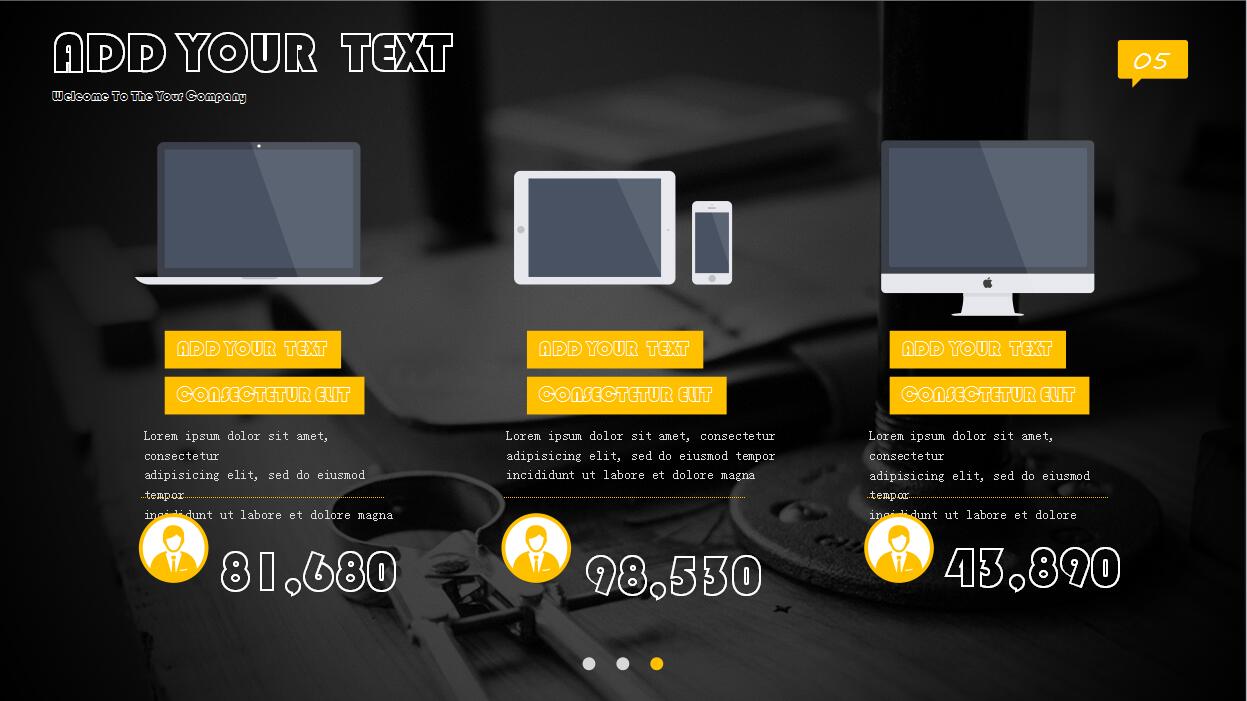 炫酷时尚杂志风格商务工作汇报PPT模板