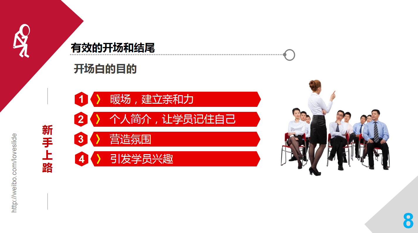 精美简洁培训师成长手册ppt模板