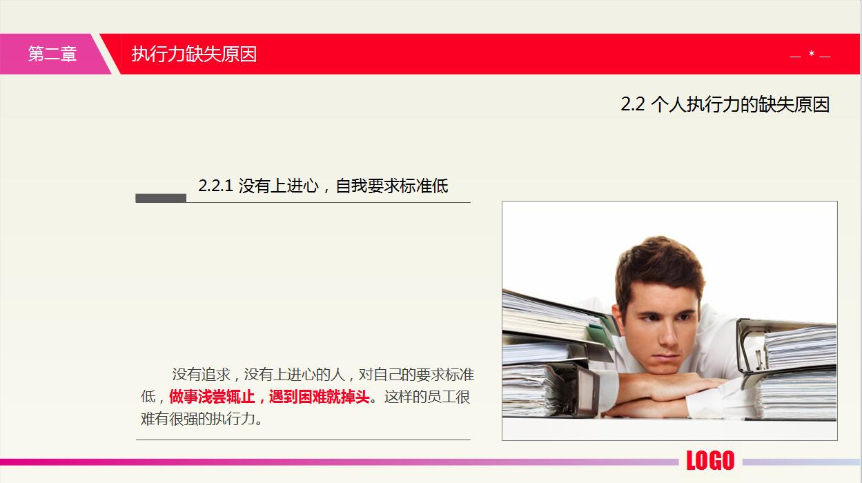 商务简约中层经理培训PPT模板