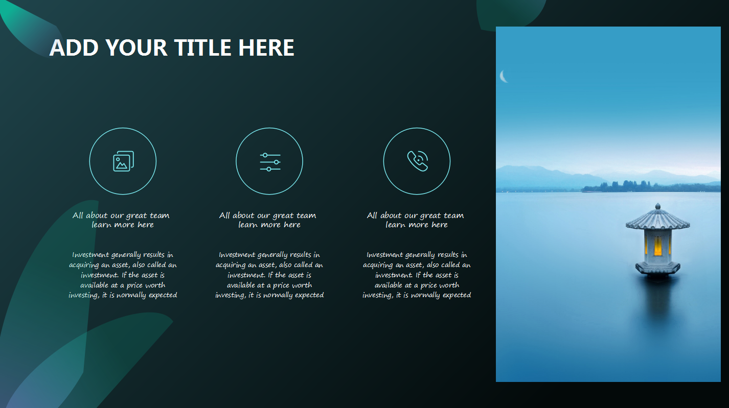 简约大气英文工作计划通用ppt模板