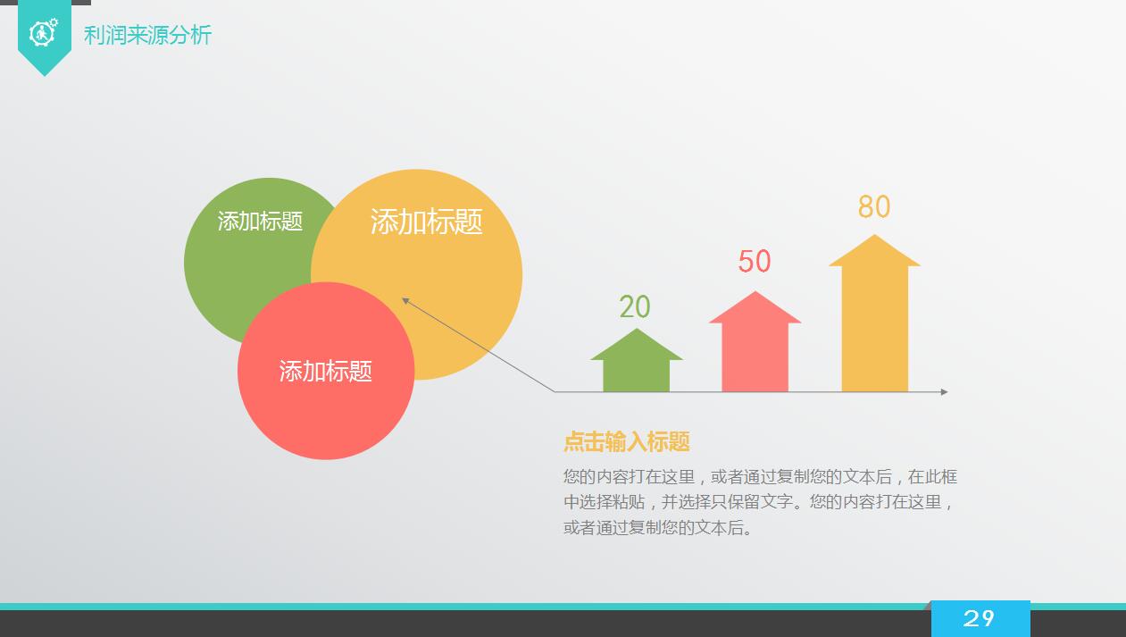 简洁大气商务创业计划书产品推广ppt模板