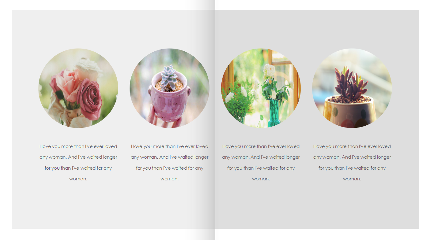 可爱森系文艺清新植物ppt模板