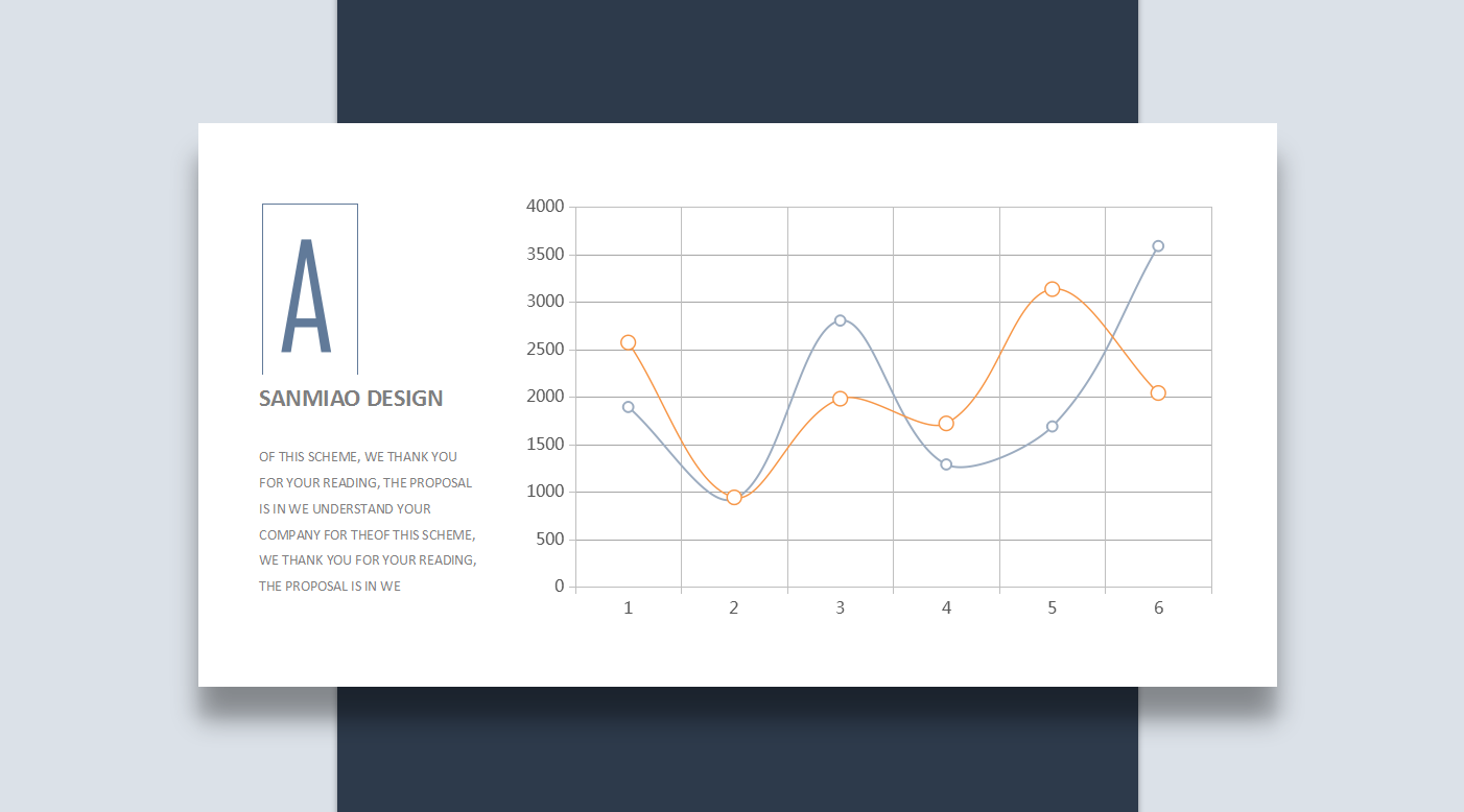 简洁清新商务通用ppt模板