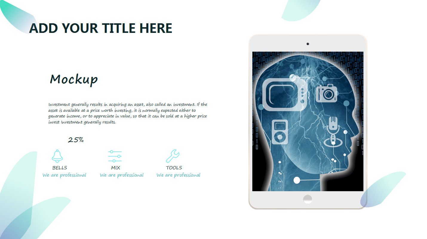 清新简约英文工作计划通用ppt模板