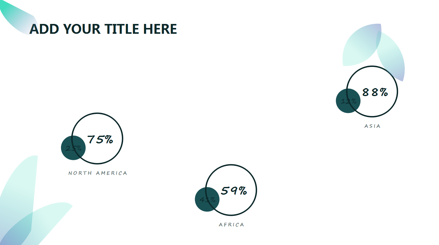 清新简约英文工作计划通用ppt模板