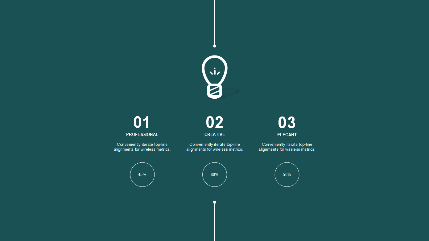 绿色精致商务简约通用ppt模板