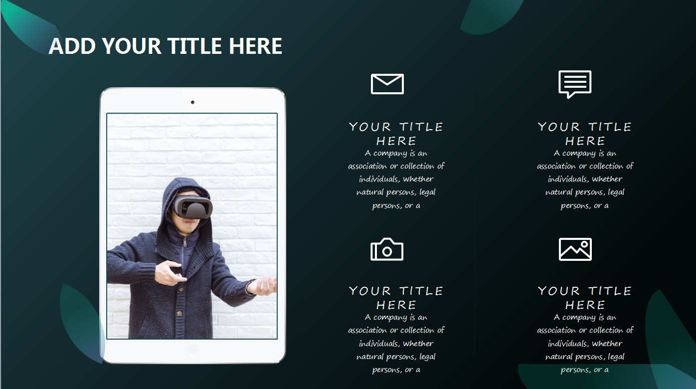 简约大气英文工作计划通用ppt模板