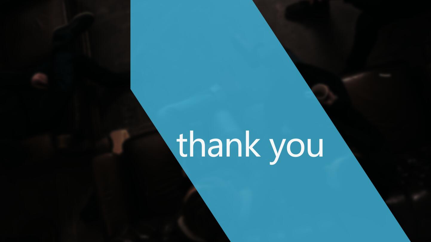 简约清新蓝色商务通用ppt模板