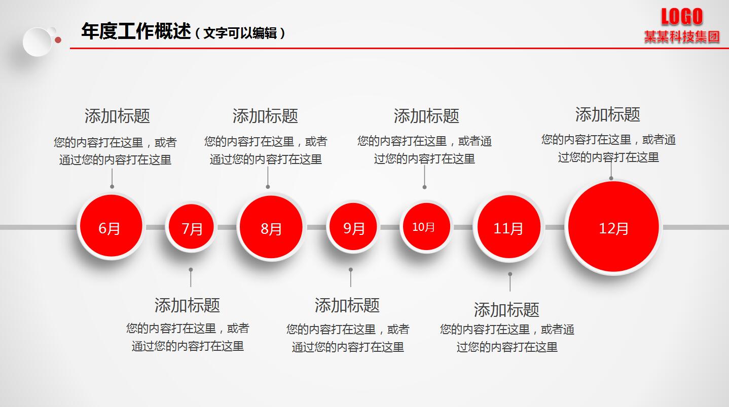 精美简约动态年度工作总结汇报ppt模板