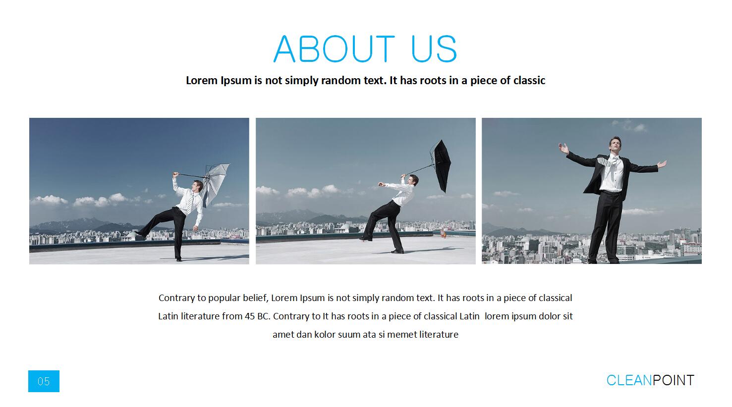 简约蓝色清新创意商务动态ppt模板