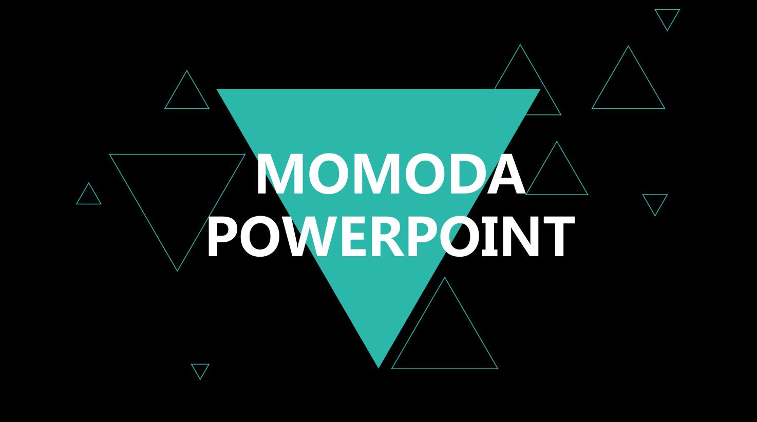 时尚三角简洁大气商务通用ppt模板