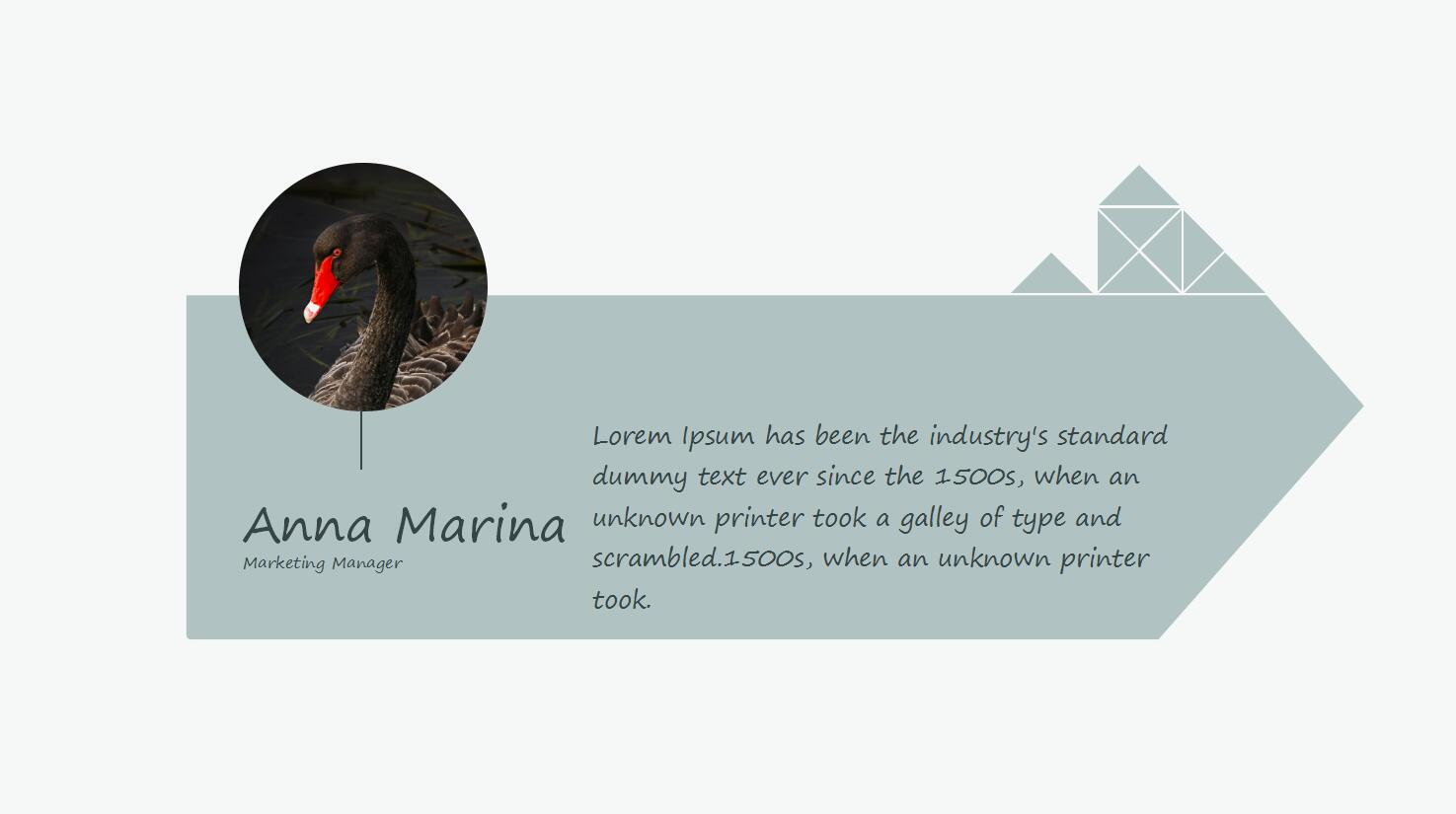 雅致三角时尚简约商务报告计划动态ppt模板