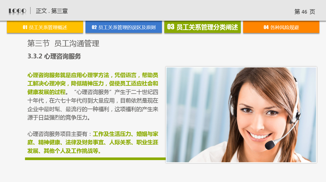 简约创意图文商务公司培训ppt模板