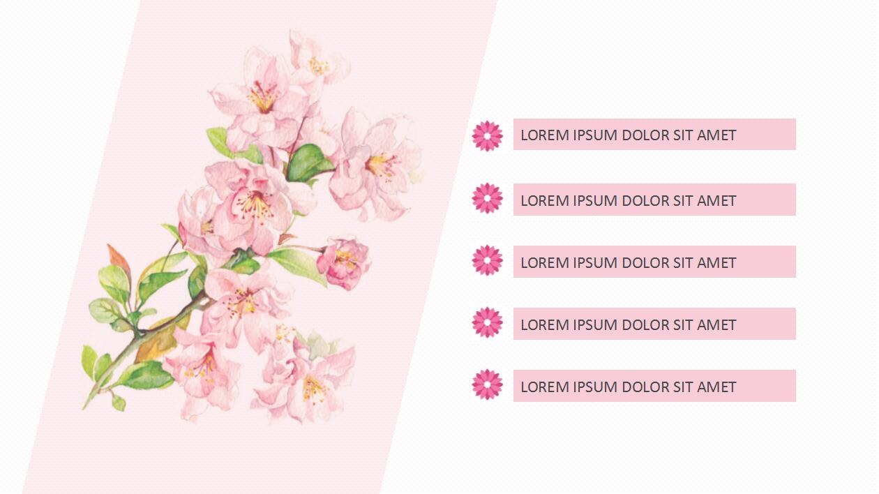 粉色淡雅个人工作计划总结汇报ppt模板