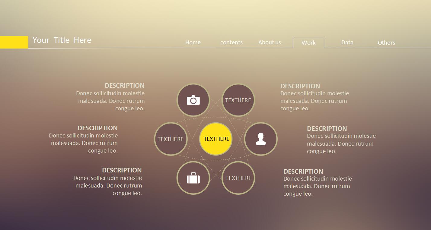 高端ios商务风年度工作计划总结ppt模板