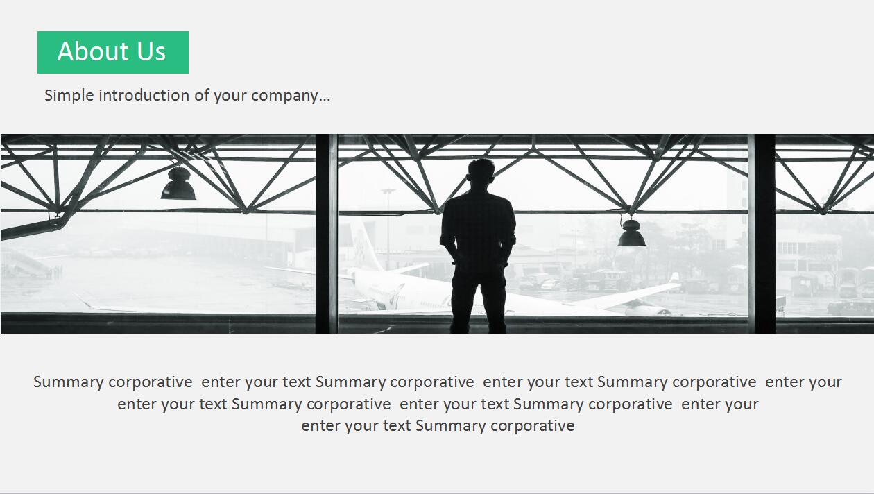 时尚极简个人工作计划总结汇报ppt模板