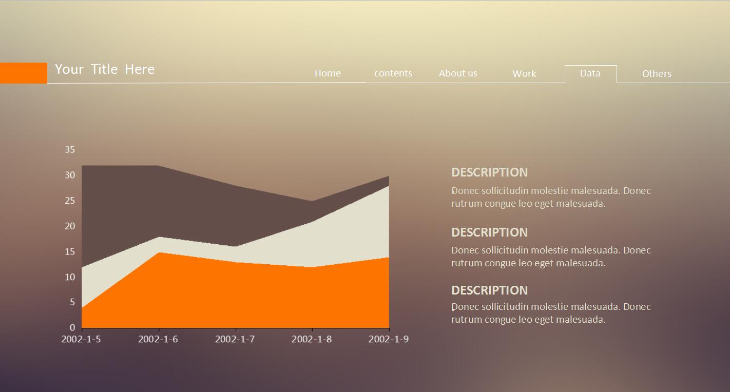 高端ios商务风年度工作计划总结ppt模板