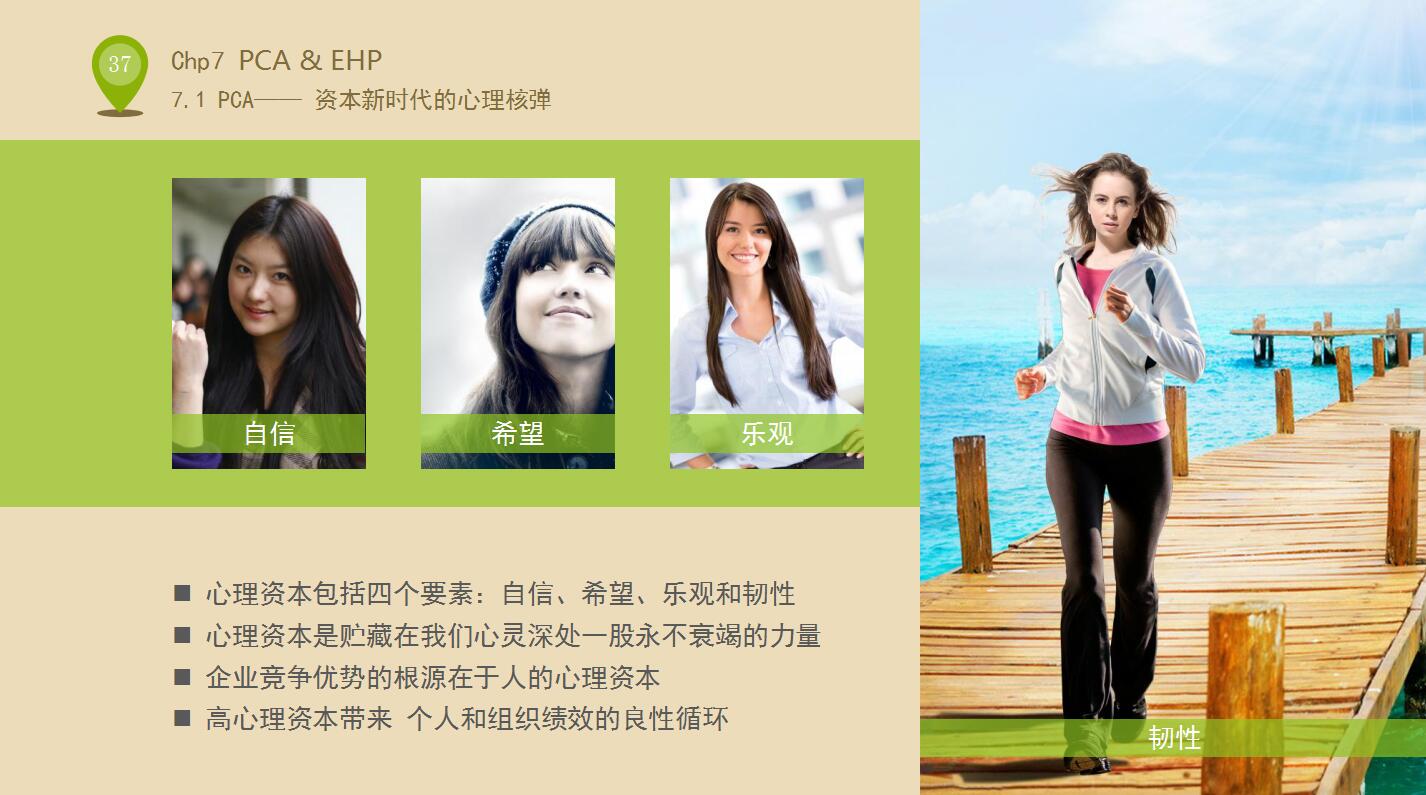 绿色高端大气人力资源制度培训ppt模板