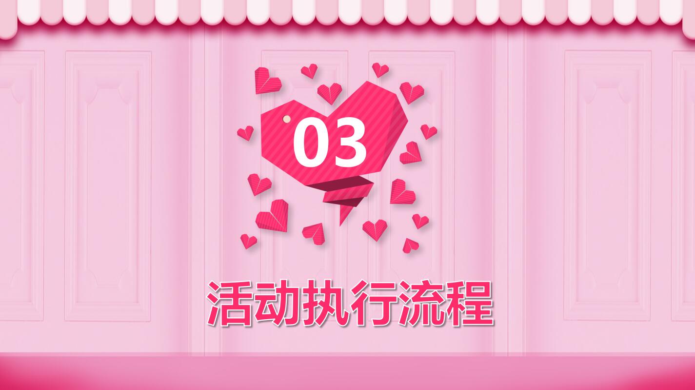 粉色可爱卡通感恩节活动策划方案ppt模板