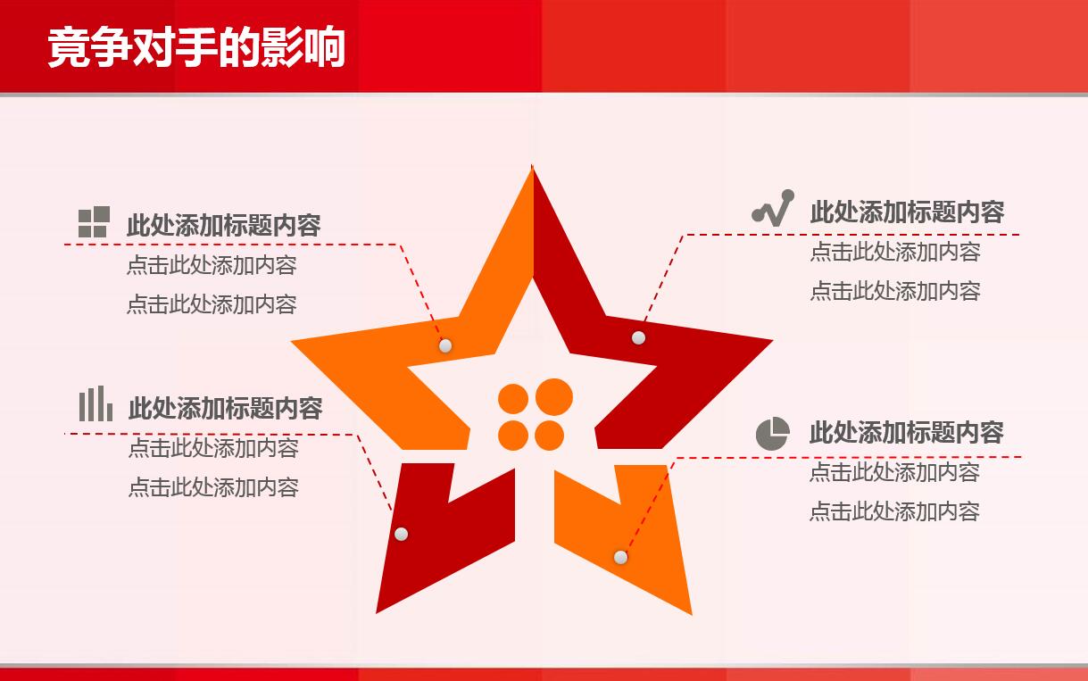 现代简约会议主题工作总结ppt模板