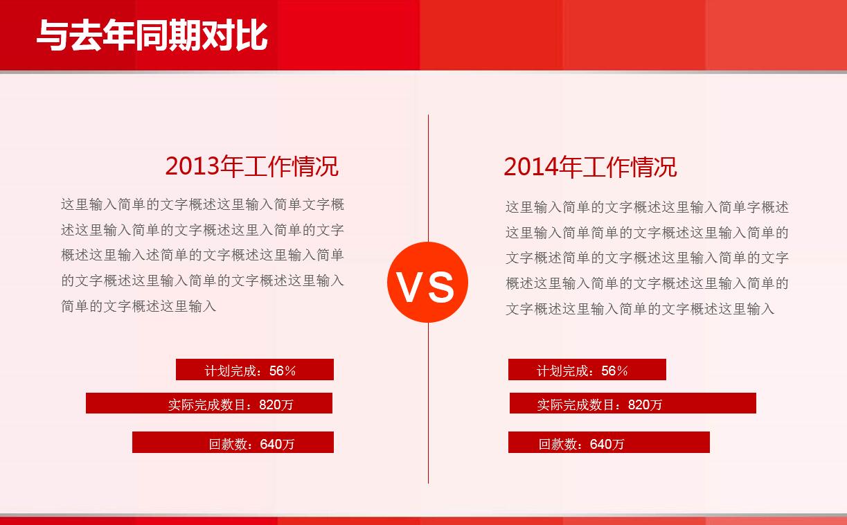 现代简约会议主题工作总结ppt模板