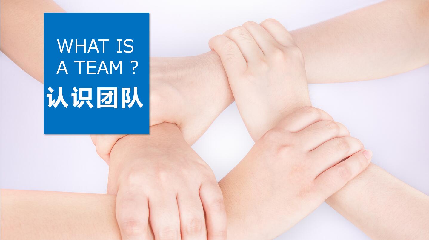 蓝色简约团队建设管理方案ppt模板