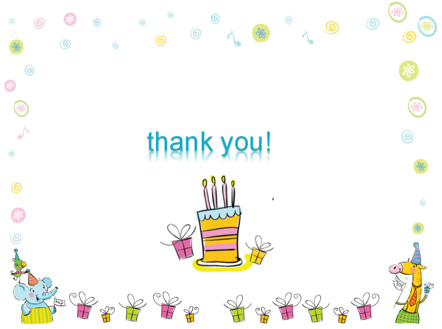 精美卡通英文幼儿园活动ppt模板