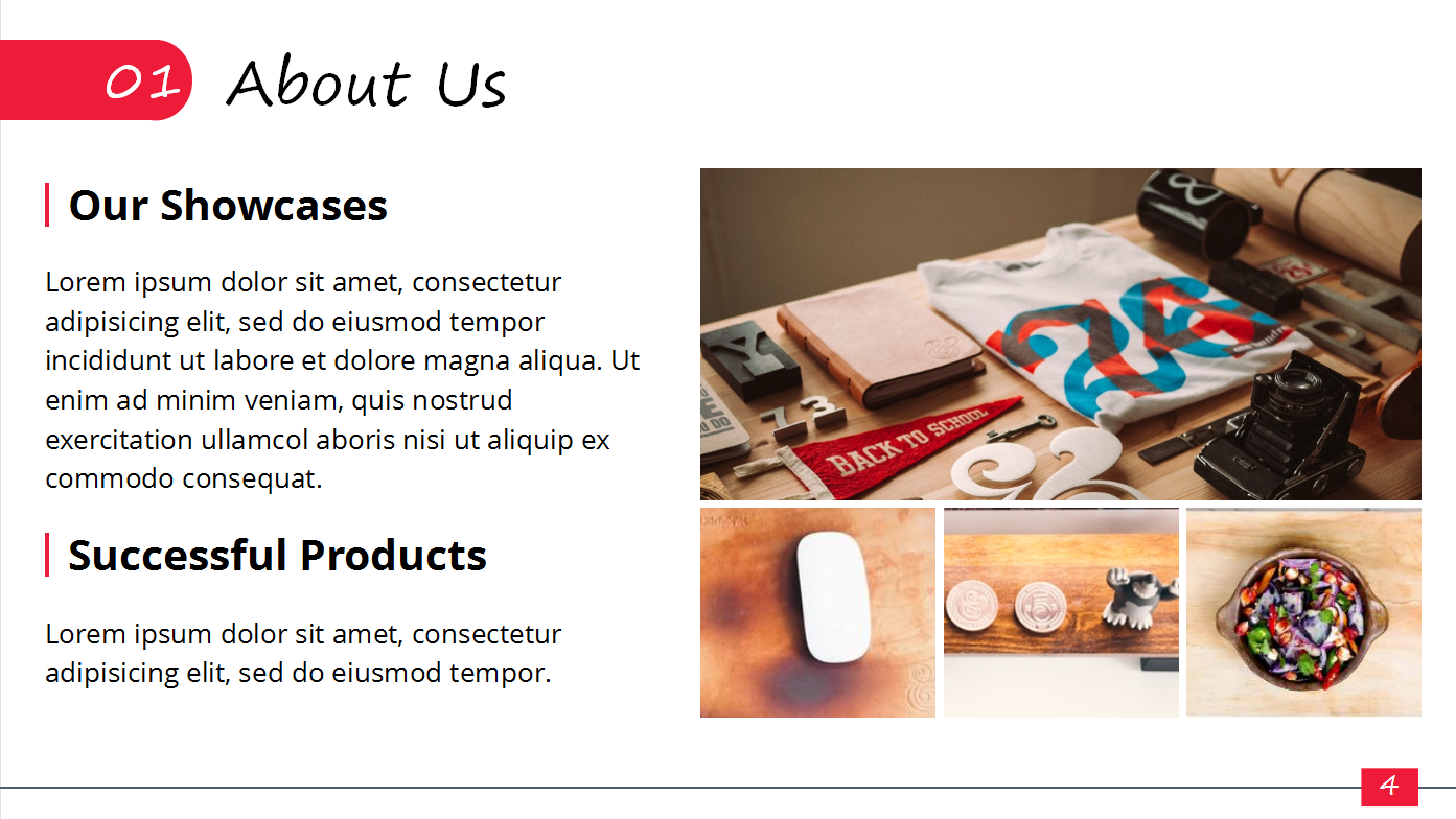 简洁创意英文商务通用ppt模板