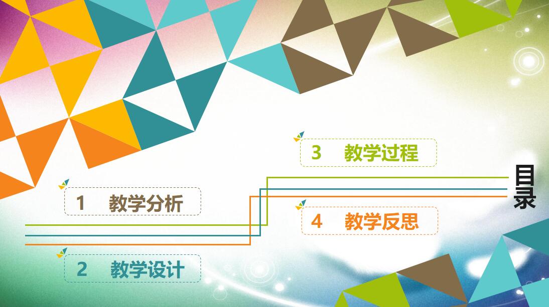 彩色时尚大气信息化教学设计PPT模板