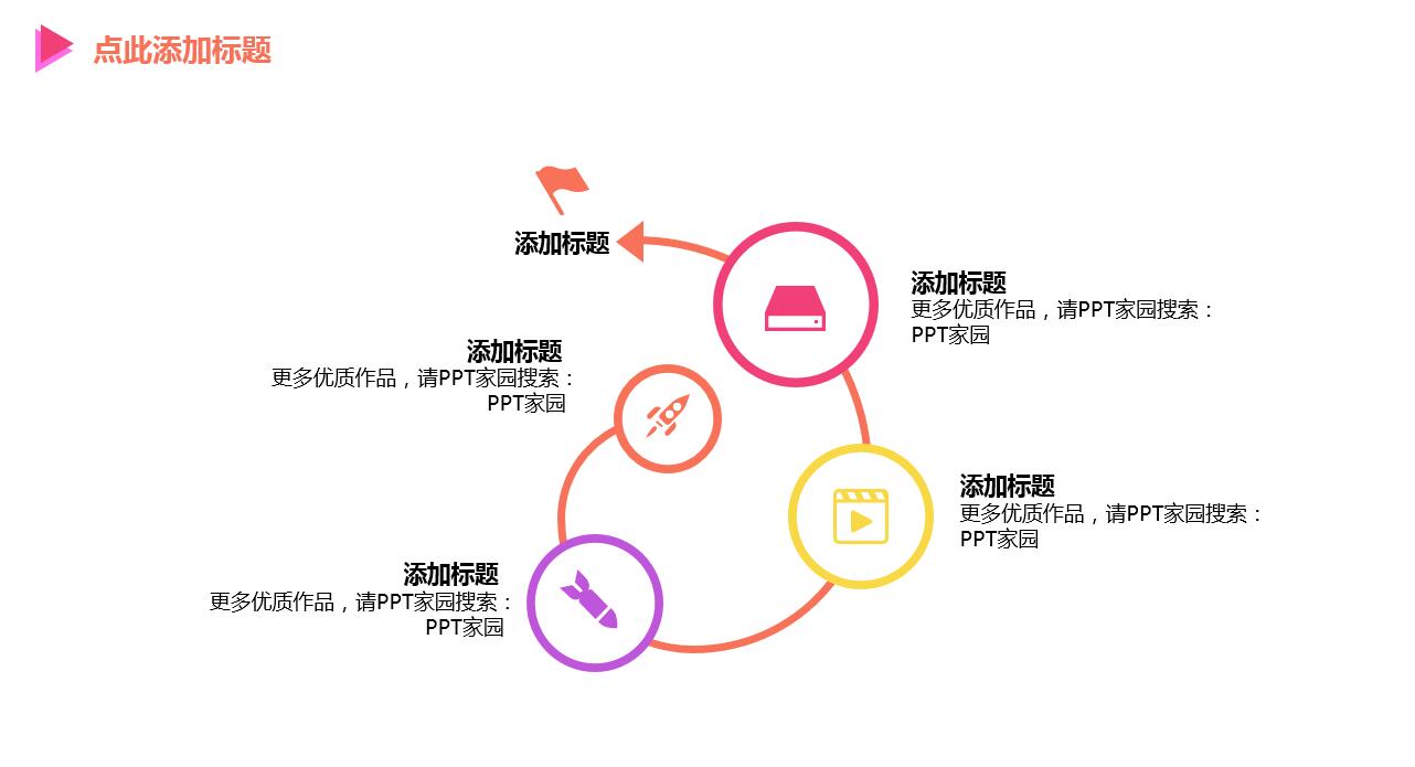 精美小清新简约大气商务通用ppt模板