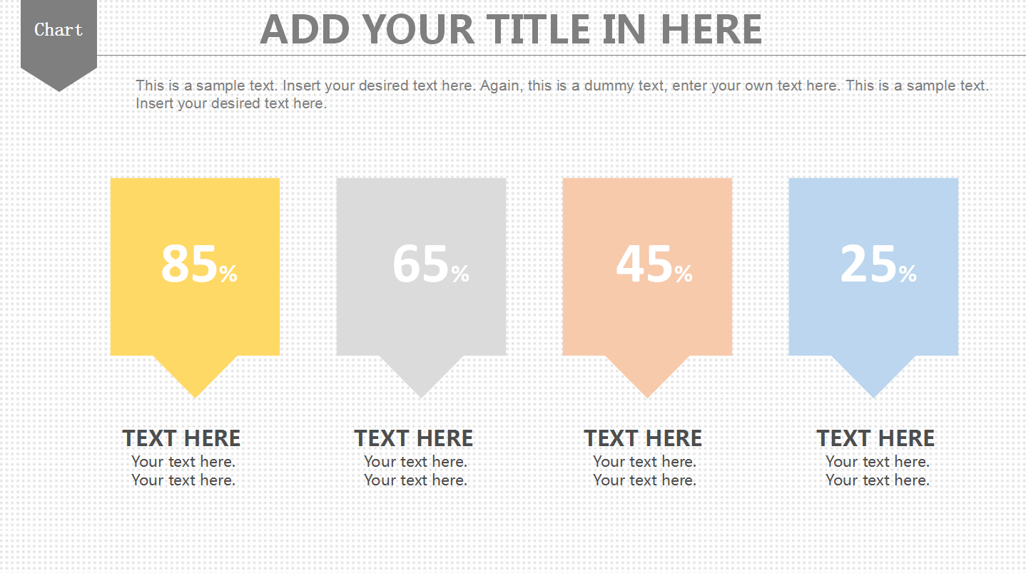简洁清新英文商务通用ppt模板
