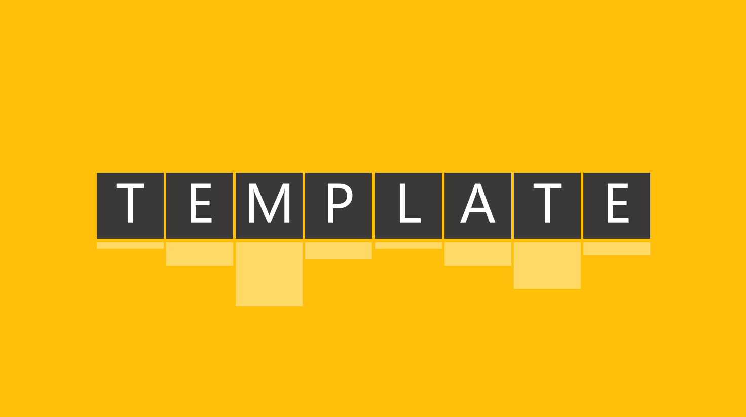 简洁时尚大气英文商务通用ppt模板