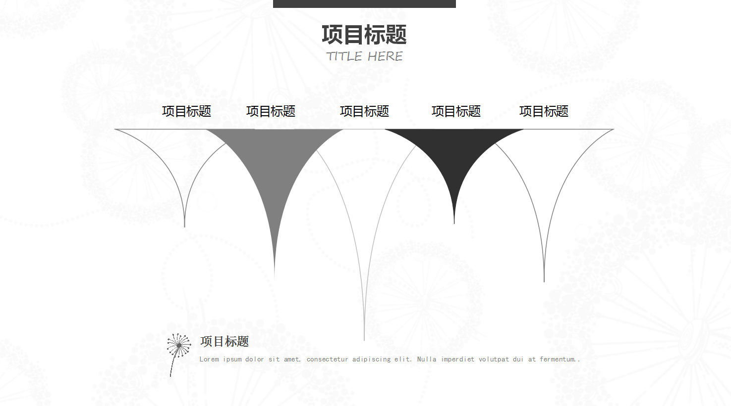 清新文艺白色简约毕业论文ppt模板