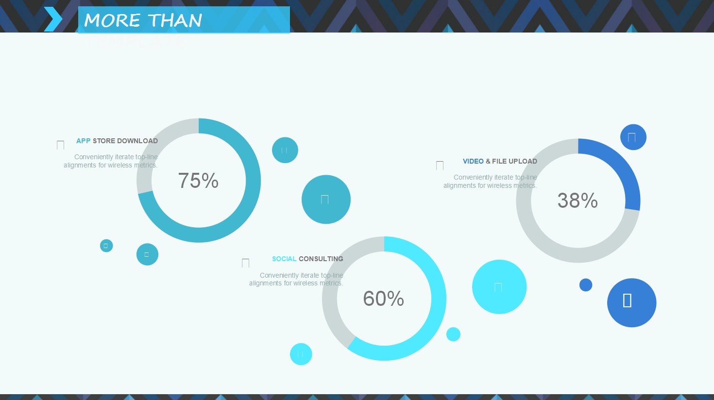 简洁大方沉稳商务通用ppt模板
